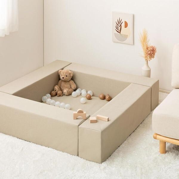 萩原 230537100 チョコキッズ BE キッズコーナー コソウ ブロック:100×20×高さ2...