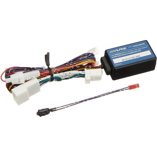 ALPINE KTX-Y401R ヴォクシー/エスクァイア/ノア(80系)専用 トヨタ用純正ステアリ...