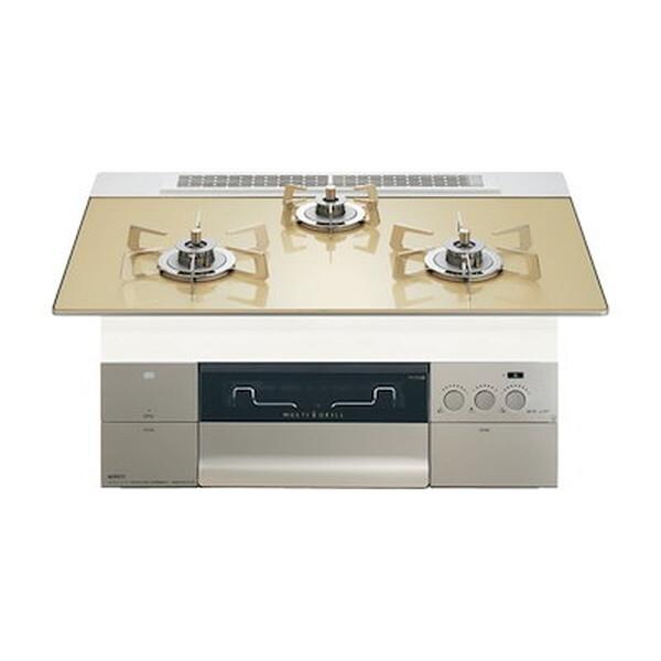 NORITZ N3S23PWASFSTESC-LP シャンパンゴールドガラストップ プログレ ビルト...