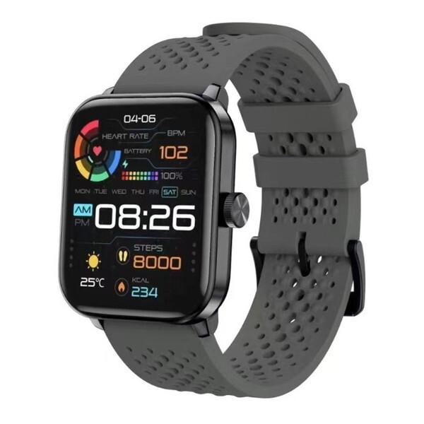 スマートウォッチ スマートR F-19 グレー