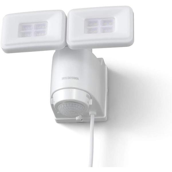 アイリスオーヤマ LSL-ACTN-2400 パールホワイト AC式LED防犯センサーライト メーカ...