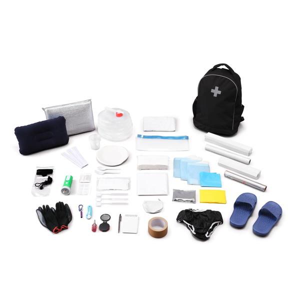 防災グッズ セット ブラック 防災リュックセット33点 防災セット 防災リュック アイリスオーヤマ ...