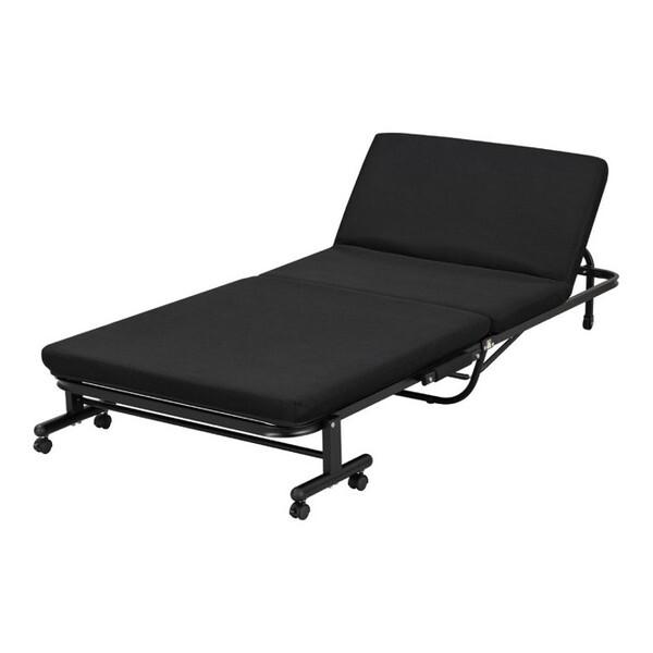 アイリスオーヤマ OTB-TRR ブラック 折りたたみベッド メーカー直送