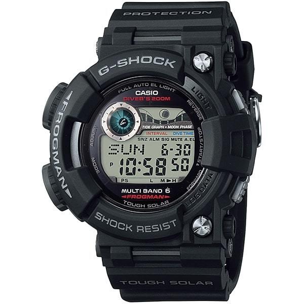 CASIO GWF-1000-1JF G-SHOCK FROGMAN ソーラー充電腕時計 (メンズウ...