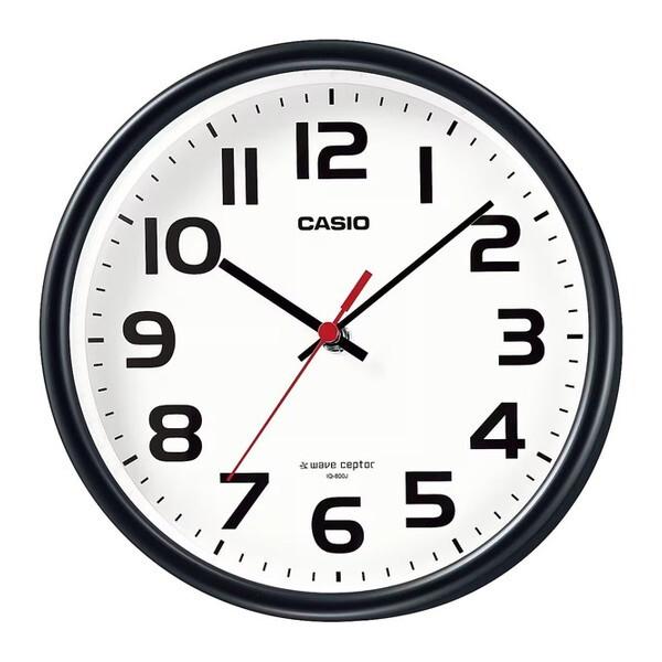 CASIO カシオ 電波掛置兼用時計 電波時計 掛時計 置時計 兼用 クロック アナログ IQ-80...