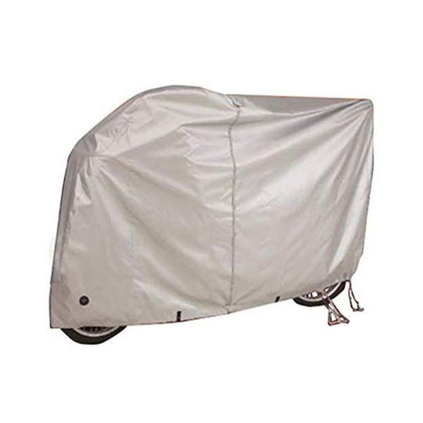 34142 難燃自転車カバーDX サギサカ シルバー