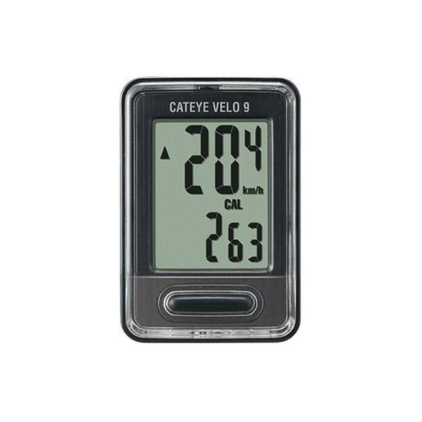 70845 CEコンピュータ ベロ9 キャットアイ ブラック 自転車用サイクルコンピュータ
