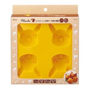 スケーター ピカチュウ SLM4 シリコンケーキ型 ポケモン : XPRICE
