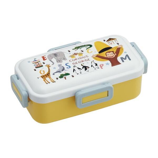 スケーター PFLB6AG おさるのジョージ ZOO 弁当箱 (530ml 抗菌 ふんわり盛れる ド...