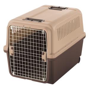 リッチェル キャンピングキャリーダブルドア 小型犬・猫用 ダーク