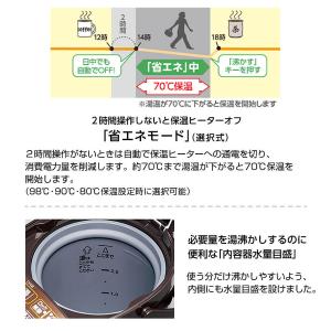 電気ポット 象印 ZOJIRUSHI 優湯生 ...の詳細画像4