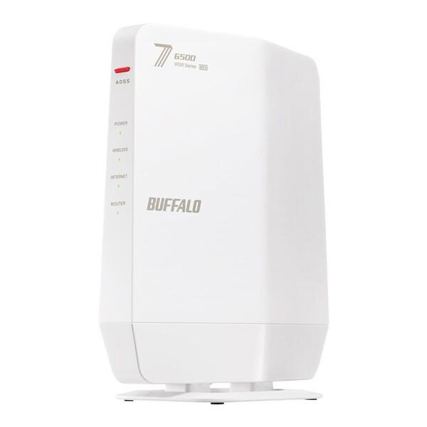 BUFFALO WSR6500BE6P-WH ホワイト AirStation Wi-Fi 7(11b...