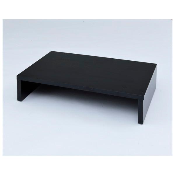 山善 IHW-5232-BK 2口IHクッキングヒーター専用台(幅52cm)