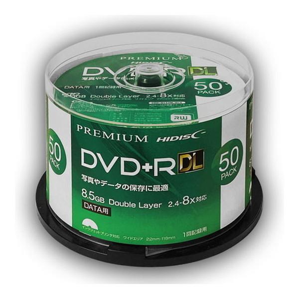 HDVD+R85HP50 磁気研究所 HIDISC データ用 DVD+R DL 片面2層 8.5GB...