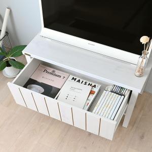 ローボード ホワイト 幅80 テレビ台 テレビ...の詳細画像3