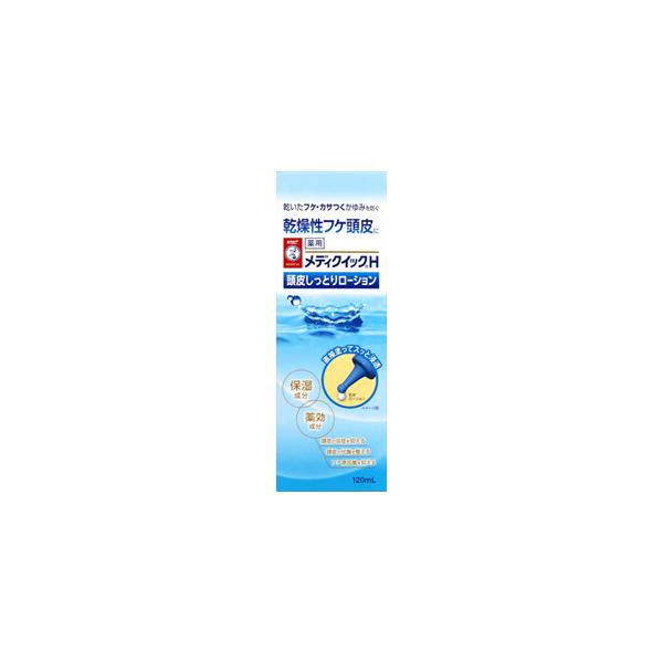 ロート製薬 メンソレータム メディクイックH 頭皮しっとりローション 120ml