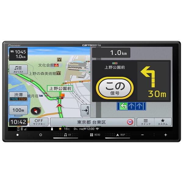 PIONEER AVIC-RZ722 楽ナビ 7V型HD/TV/DVD/CD/Bluetooth/S...
