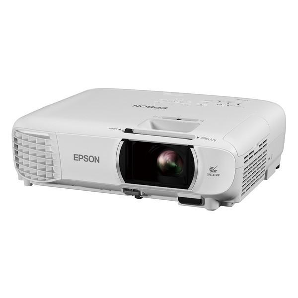 EPSON EH-TW750 ホワイト dreamio ホームプロジェクター(3400lm・〜フルH...