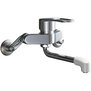 TOTO キッチン用混合栓　TKS05316J 未使用品 TOTO 壁付シングル混合水栓(エコシングル、共用) TKS05316J (水