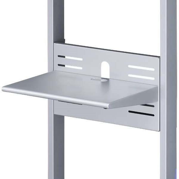 ハヤミ工産 PHP-S6201S シルバー 棚板ショート(ディスプレイスタンド用) メーカー直送