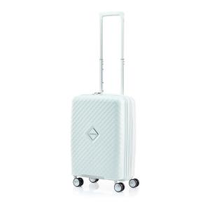 アメリカンツーリスター スーツケース 機内持ち込み S ホワイト スクアセム 正規品 容量拡張 軽量 31L メーカー保証 直送
