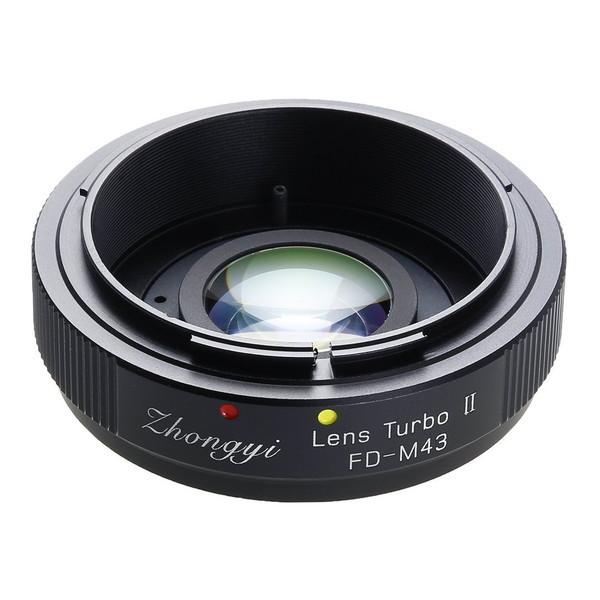 中一光学 Lens Turbo II FD-m43 フォーカルレデューサー マウントアダプター(キヤ...