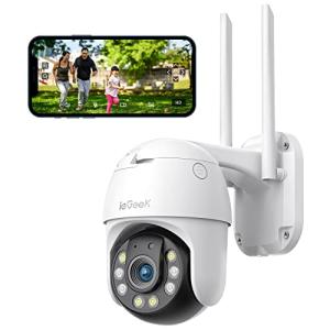 最新型 ieGeek 360°全方位カメラ・APモード付き 人体検知 屋外