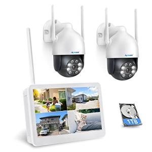 500万画素対応360°全方位監視夜間カラー撮影】 防犯カメラ ワイヤレス