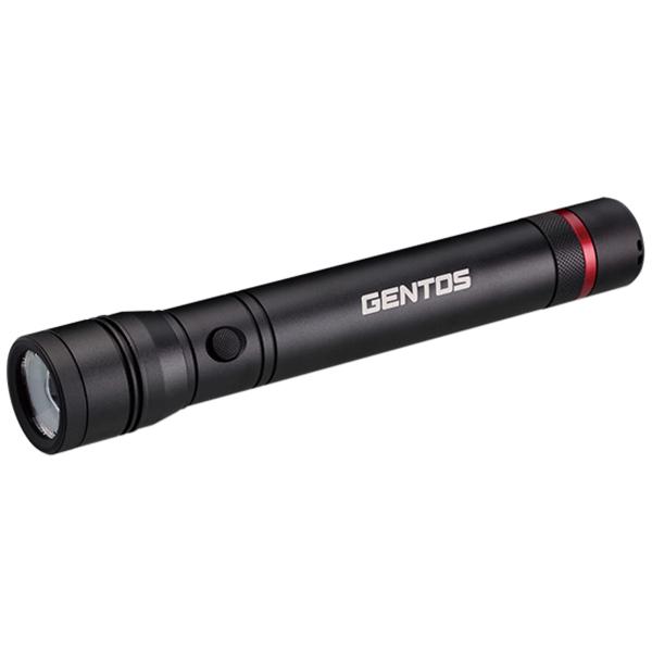 GENTOS(ジェントス) 懐中電灯 LEDライト 乾電池式 (単2形電池×3本 (別売り)) 強力...