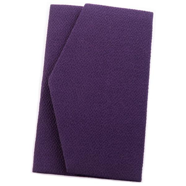 アウローラちりめんふくさ 袱紗 無地タイプ 日本製 ムラサキ 慶弔両用 冠婚葬祭 結婚式