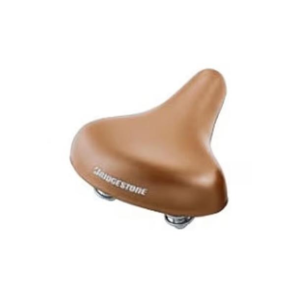 ブリヂストン(BRIDGESTONE) ソフトサドルBRC（ブラウン）サドル寸法：前後237mm×幅...