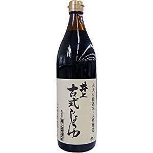 井上醤油店 2本セット 井上古式じょうゆ 900ml×2本