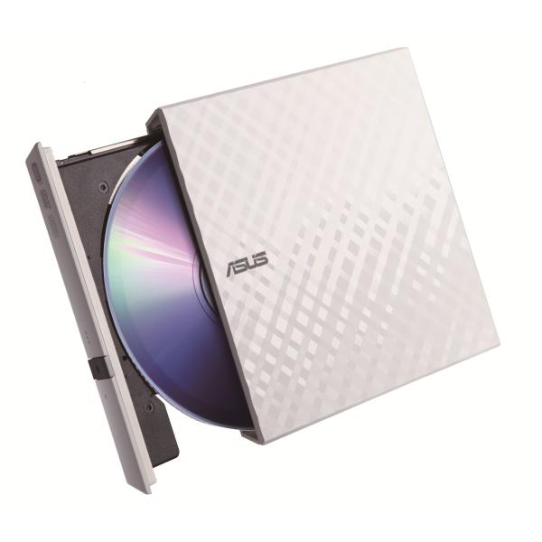 ASUS外付けDVDドライブ 軽量薄型/M-DISC/バスパワー/Win&amp;Mac/USB2.0(US...