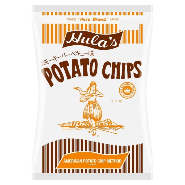 フラ印 アメリカンポテトチップス スモーキーバーベキュー味 155g