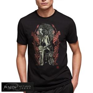 Wajin[工房倭人] 和柄 Tシャツ 半袖 メ...の商品画像