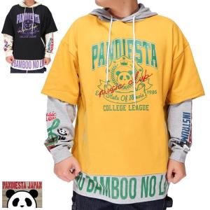 ホンダ Honda パンディエスタ PANDIESTA コラボ ロング Tシャツ パンダ