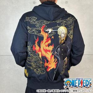 ONE PIECE × 絡繰魂 【ルフィvs ルッチ】決戦リバーシブルスカジャン