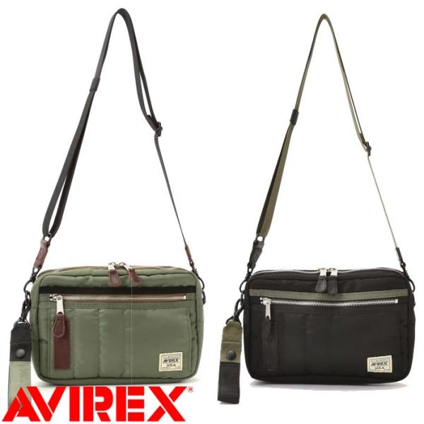 AVIREX アヴィレックス ニュー フライト ナイロン ボックス ショルダーバッグ メンズ 783...