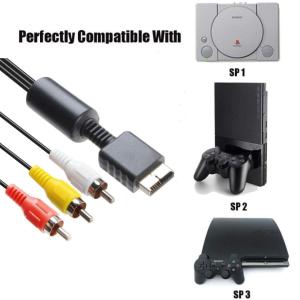 互換品 プレイステーション AVケーブル 3色...の詳細画像4