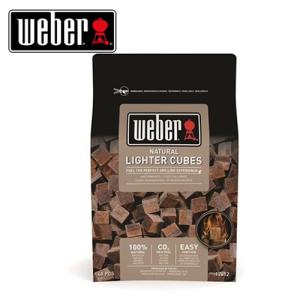 Weber 17612 ウェーバー ライターキューブ LighterCubes 簡単火お越し着火剤 ケミカル不使用で安心オーガニック素材のみ使用臭い移り無し｜mayfair-online