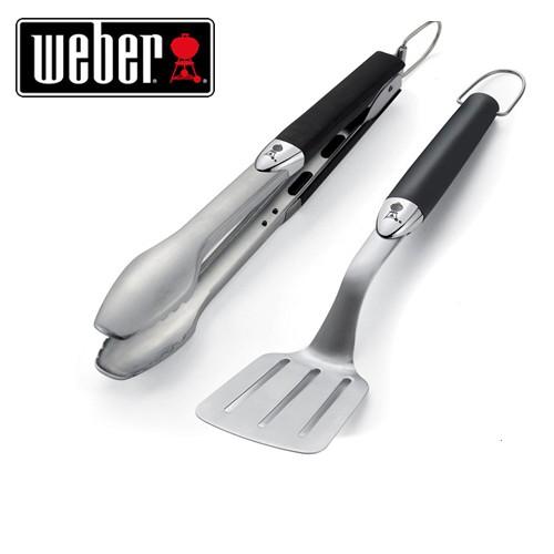 Weber ウェーバー 2ピース ポータブルツールセット 6645　BBQ　アクセサリー