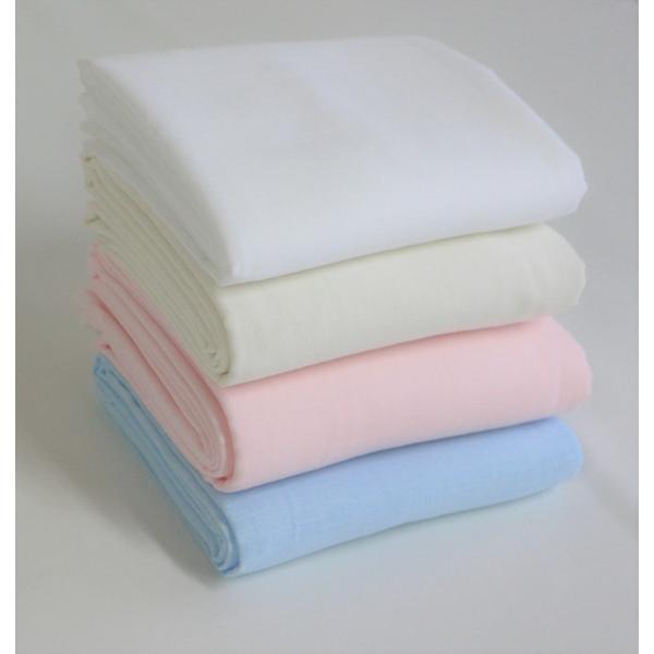 ガーゼ 生地 無地 ダブルガーゼ 日本製 110cm巾 【50cm以上10cm単位での販売】