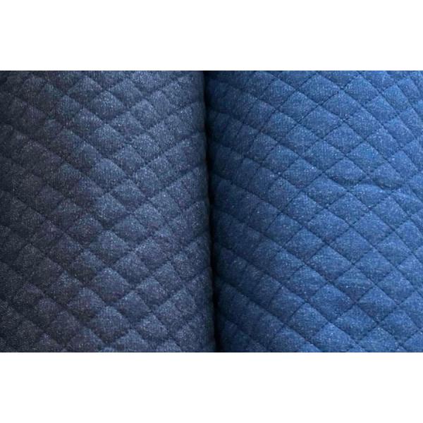 デニムキルティング 無地 生地  キルト 色落ちしにくい10オンスデニム 綿100% 約108cm巾...