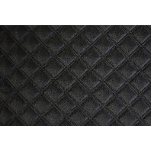 【キルト/無地】撥水オックスウレタンキルティング 300 ブラック【入園・入学】