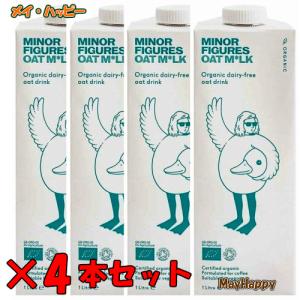 マイナーフィギュアズ 有機バリスタ オーツミルク 1L 紙パック 18本 (6