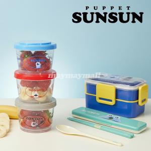 パペットスンスン グッズ 箸 スプーン コンビ...の詳細画像1