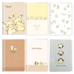 手帳 2023 スケジュール帳 10月始まり B6 マンスリー ポケモン ピカチュウ イーブイ ワンパチ  カビゴン