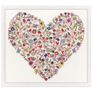 クロスステッチ 刺繍キット ラブハート Bothy Threads Love Heart 日本