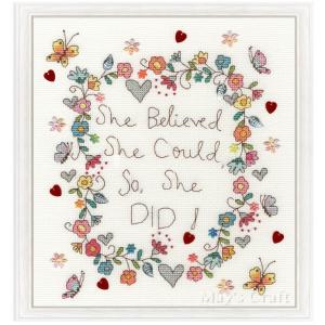 A Baby is Love 刺繍キット 刺繍キット クロスステッチ ラブベビーボーイ Bothy Threads Love baby