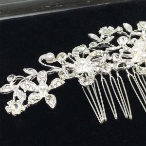 髪飾り 和装 留袖 シルバー パール 結婚式 ...の詳細画像4